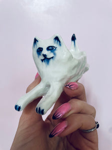 Mini cat porcelain