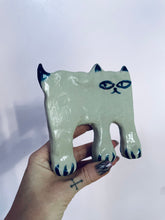 Load image into Gallery viewer, Blue-White Cat (standing)
