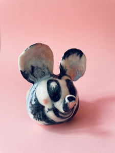 Porcelain Mickey with smiley