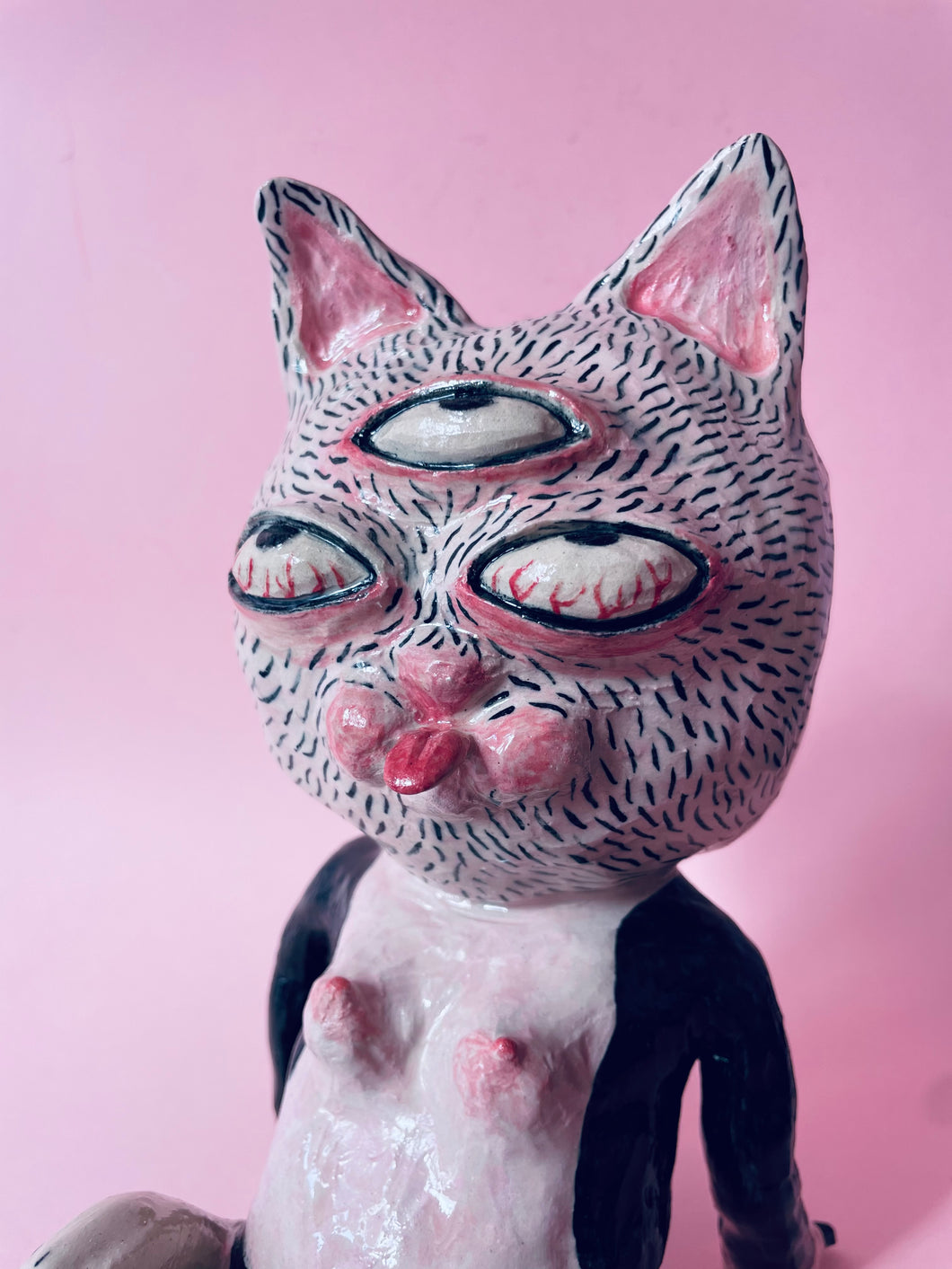 Cat sculpture