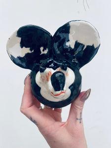 Black Ceramic Mickey
