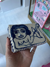 Load image into Gallery viewer, Blue gal wall piece
