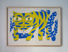 Load image into Gallery viewer, Silkscreen tiger A2
